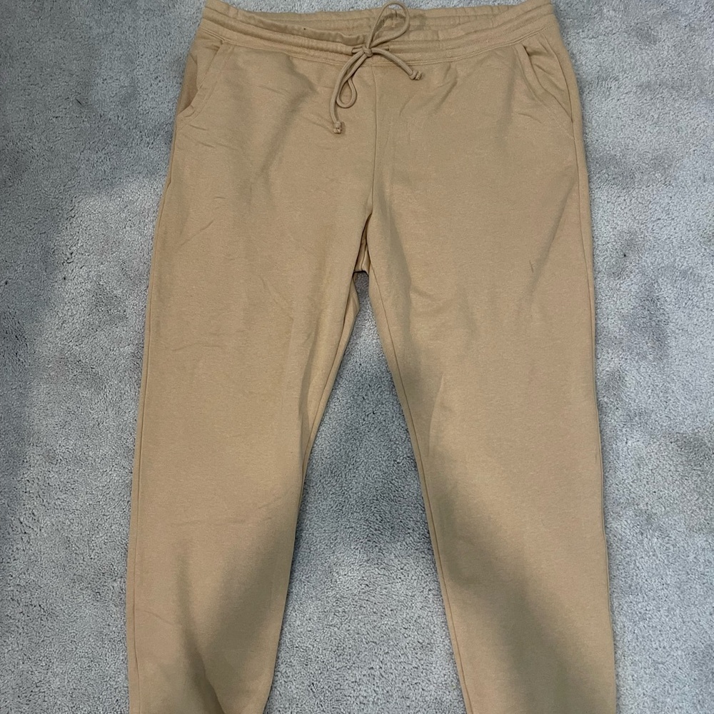 Beige Joggers